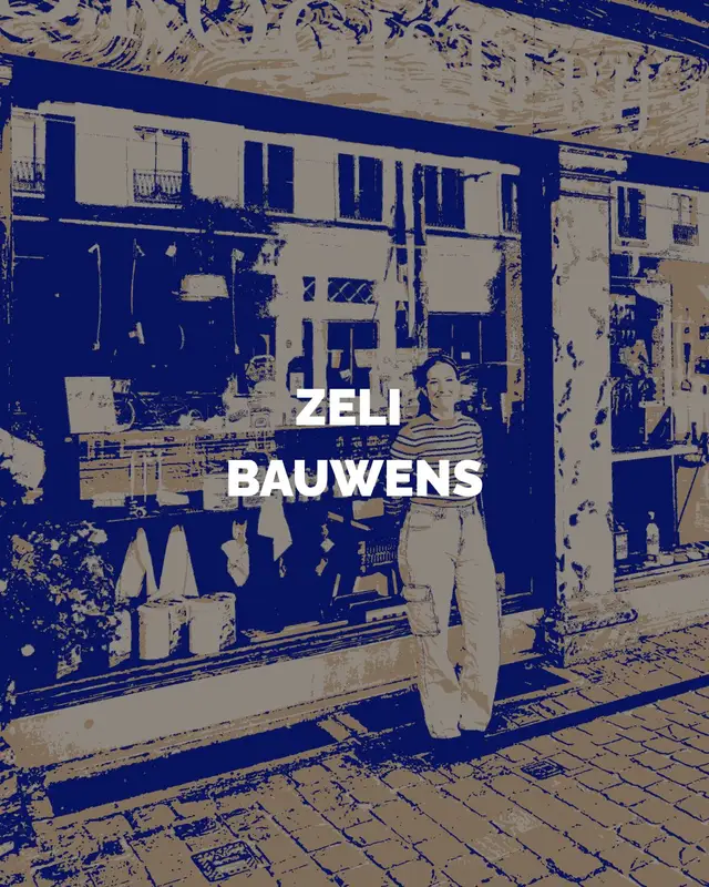 Drogisterij In ’t Zonneke, werk van Zeli Bauwens